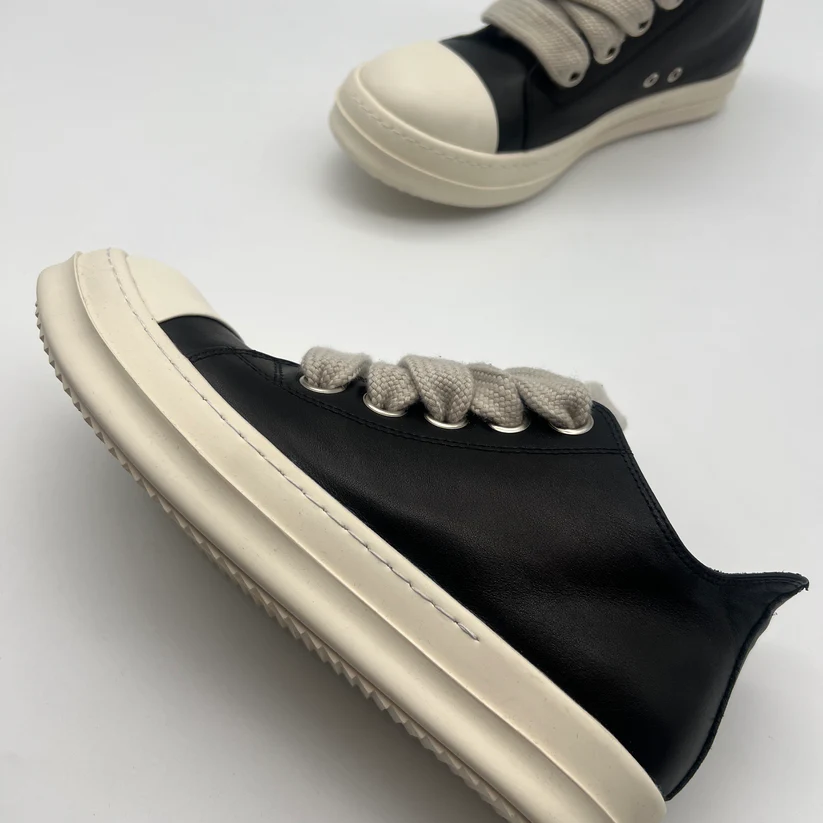 Rick Owens Jumbo Lace Low Top